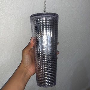 Starbucks studded disco grid tumbler